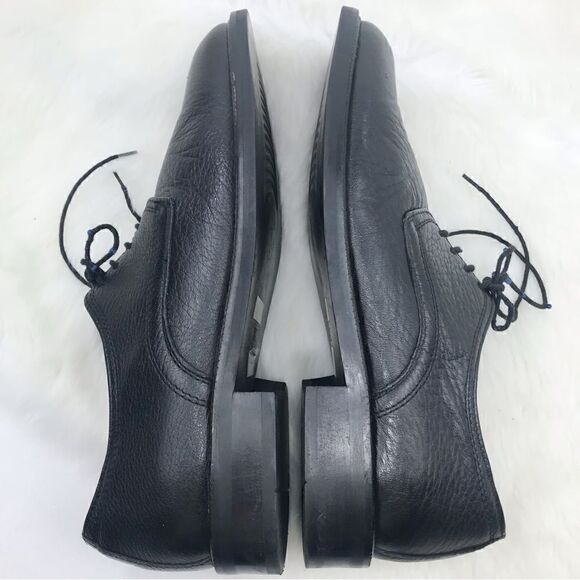 Vito Rufolo Black Soft Italian Leather Lace Up Dress Shoes main image 7